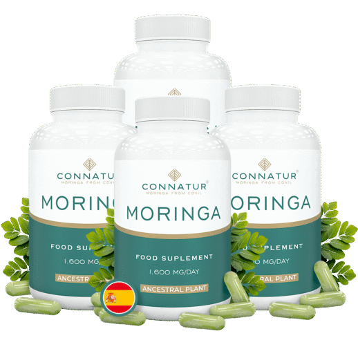 Complemento Alimenticio Moringa Bio 4 Unidades. 40% descuento.